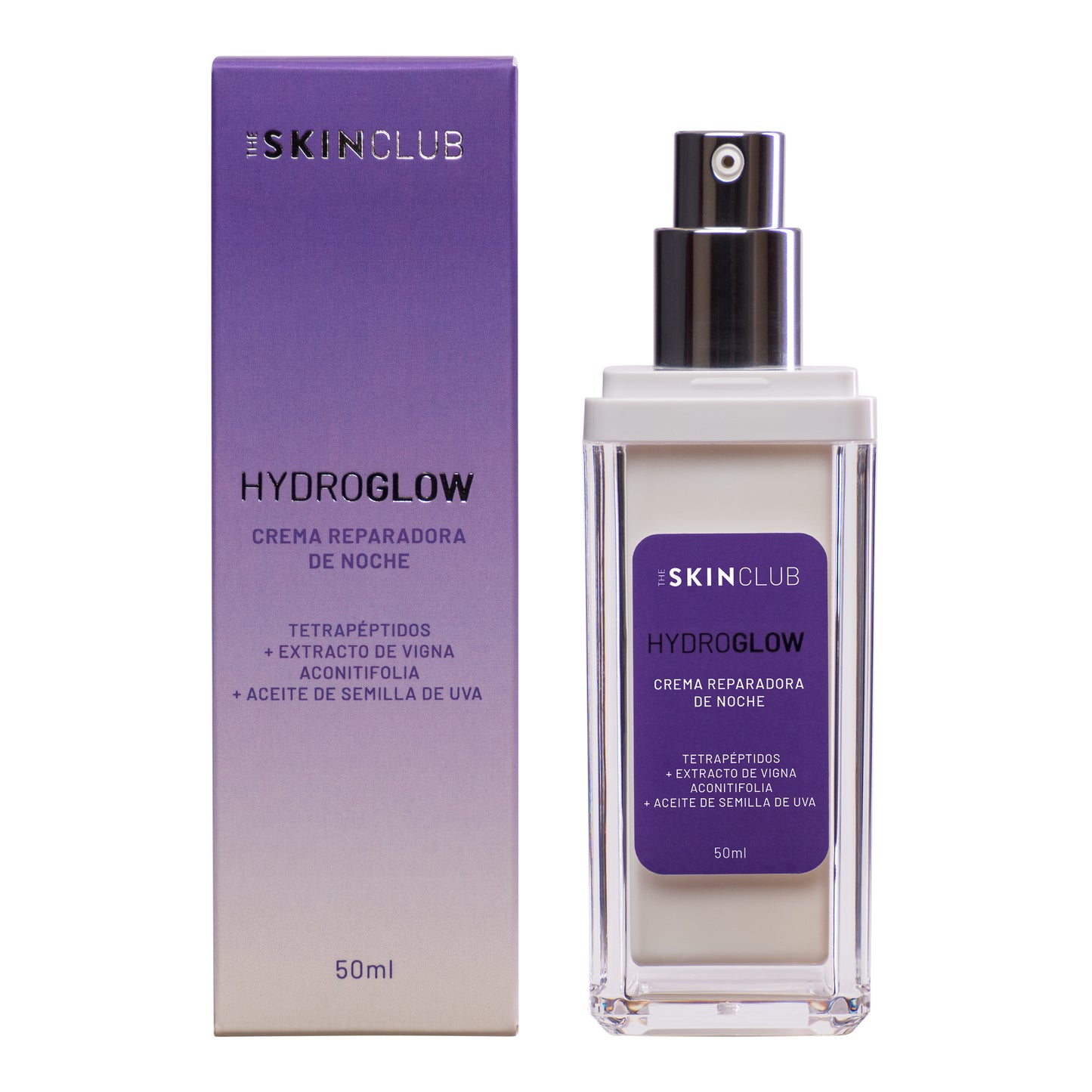 HYDROGLOW. Crema reparadora de noche