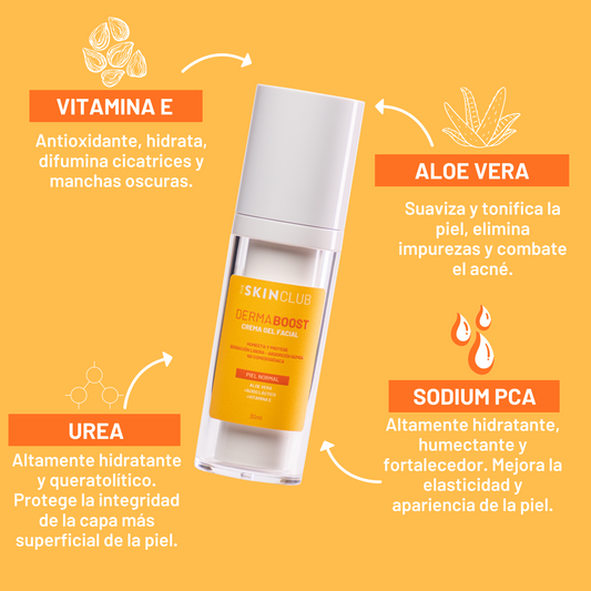 CREMA GEL FACIAL - DERMABOOST | PIEL NORMAL