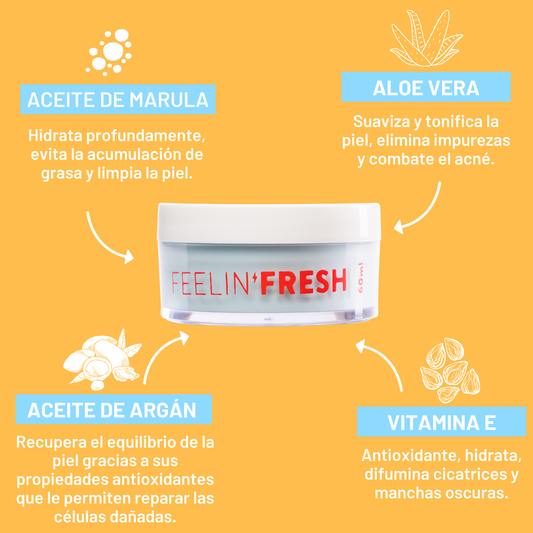 MASCARILLA FEELIN' FRESH | PIEL SECA - NORMAL