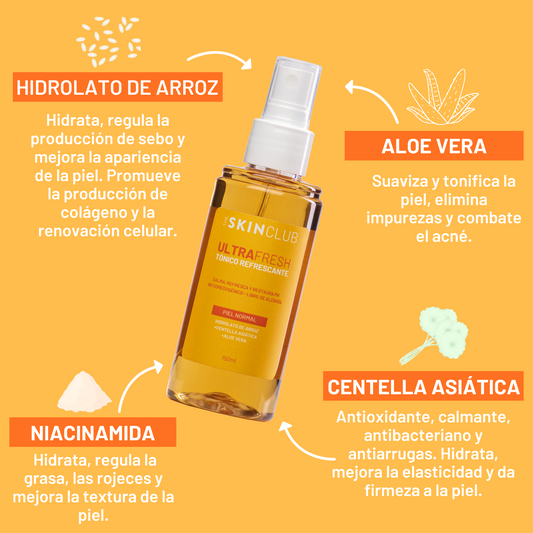 TÓNICO REFRESCANTE - ULTRAFRESH | PIEL NORMAL