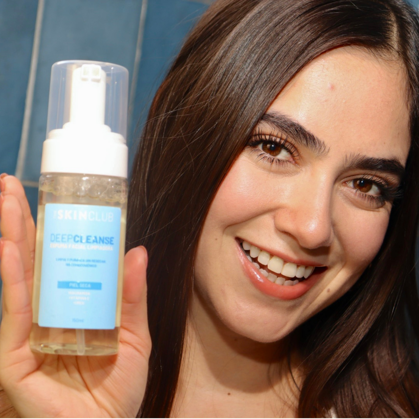 ESPUMA FACIAL LIMPIADORA - DEEP CLEANSE | PIEL SECA