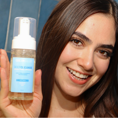 ESPUMA FACIAL LIMPIADORA - DEEP CLEANSE | PIEL SECA