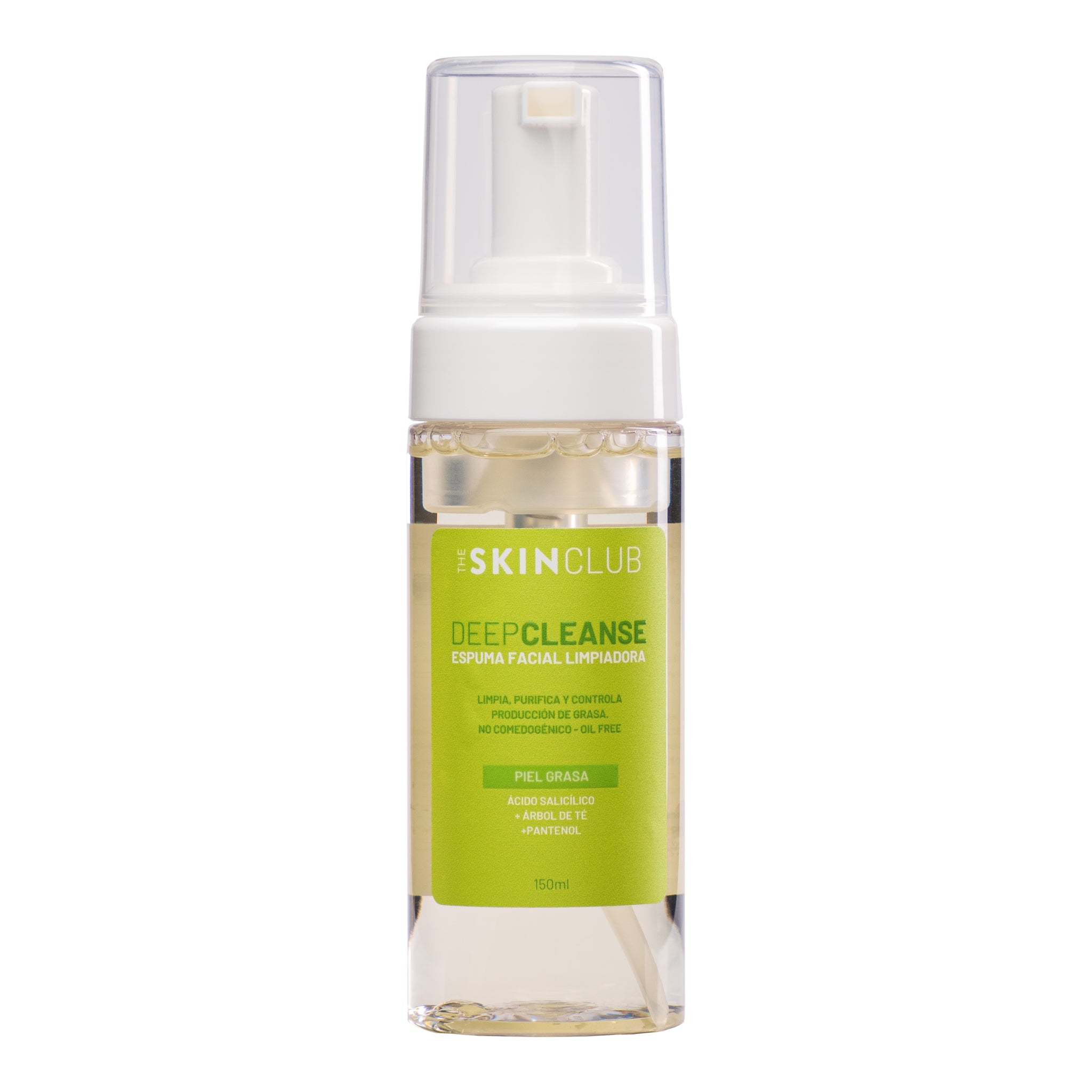 DEEPCLEANSE. Espuma facial limpiadora para piel grasa. 